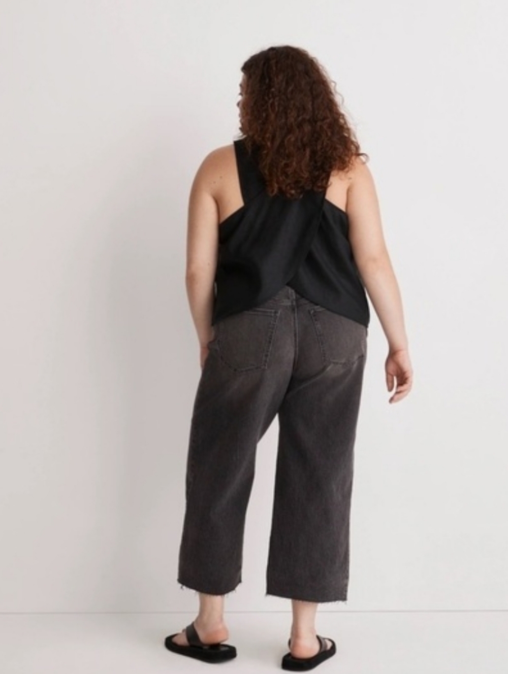 MADEWELL THE PERFECT VINTAGE WIDE LEG CROP JEANS - Picture 4 of 14